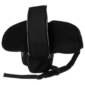   Peterson PTN JN-11 női kisméretű fekete hátizsák 35 x 28 x 18 cm