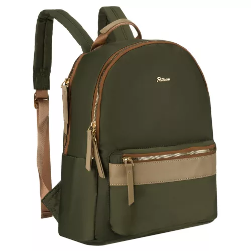 Peterson PTN JN-11 zöld kisméretű női hátizsák 35 x 28 x 18 cm