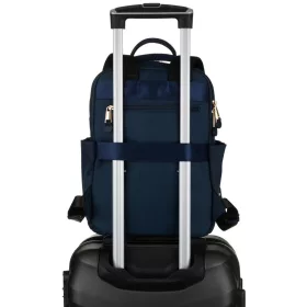   Peterson PTN JN-08 sötétkék kisméretű női hátizsák 26 x 34 x 12 cm