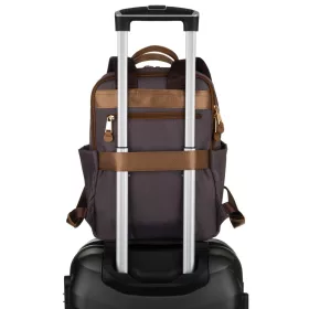   Peterson PTN JN-08 lila kisméretű női hátizsák 26 x 34 x 12 cm