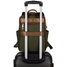   Peterson PTN JN-08 zöld kisméretű női hátizsák 26 x 34 x 12 cm