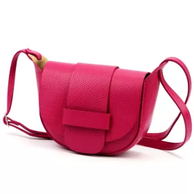 Luka 25-049 magenta női bőr oldaltáska 24 x 16 x 9 cm
