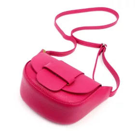 Luka 25-049 magenta női bőr oldaltáska 24 x 16 x 9 cm