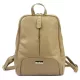 MiaMore 2001 DOLLARO taupe női marhabőr hátizsák 26 x 33 x 12 cm