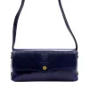 Florence 72 navy női bőr oldaltáska 20 x 10 x 6 cm