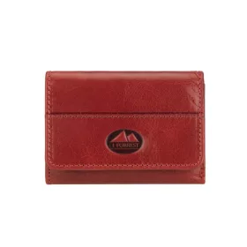   EL FORREST 855-401 piros női bőr pénztárca 12 × 10 × 2,5 cm