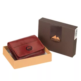   EL FORREST 855-401 piros női bőr pénztárca 12 × 10 × 2,5 cm