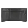 EL FORREST 855-19 fekete női bőr pénztárca 12×10×2,5 cm