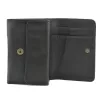 EL FORREST 855-19 fekete női bőr pénztárca 12×10×2,5 cm