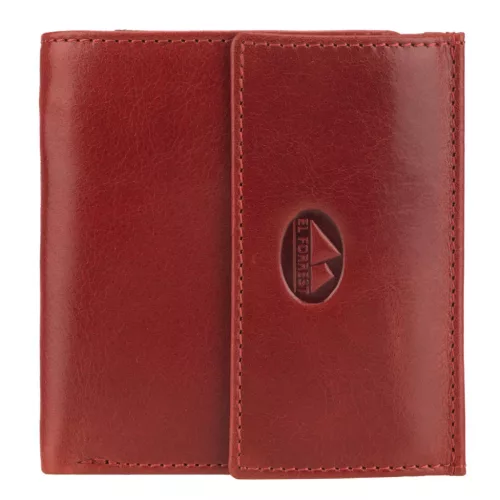 EL FORREST 614-401 piros női bőr pénztárca 11 x 10 x 3 cm 