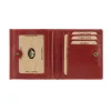 EL FORREST 614-401 piros női bőr pénztárca 11 x 10 x 3 cm 