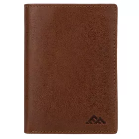   EL FORREST 914-26 konyak férfi bőr pénztárca 9 × 12 x 3 cm