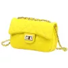 Luka 20-042 sárga női bőr válltáska 21.5 x 14 x 8.5 cm