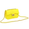 Luka 20-042 sárga női bőr válltáska 21.5 x 14 x 8.5 cm
