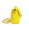 Luka 20-042 sárga női bőr válltáska 21.5 x 14 x 8.5 cm