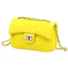 Luka 20-042 sárga női bőr válltáska 21.5 x 14 x 8.5 cm