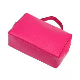   Luka 26-085 magenta női bőr kézitáska oldalpánttal 21 x 11 x 7 cm