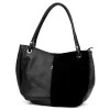 Luka 26-089 fekete női bőr válltáska 42 x 31 x 16 cm