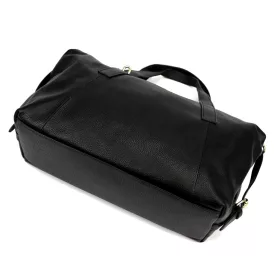   Luka 26-091 fekete női bőr kézitáska, utazótáska 47 x 28 x 17 cm