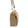 Luka 26-008 taupe női bőr oldaltáska 28 x 20 x 10 cm