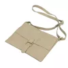 Luka 26-087 taupe női bőr oldaltáska 25 x 20 x 4 cm