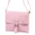Luka 26-087 rózsaszín női bőr oldaltáska, crossbody 25 x 20 x 4 cm