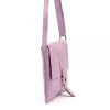Luka 26-087 levendula lila női bőr oldaltáska, crossbody 25 x 20 x 4 cm