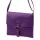Luka 26-087 ibolya lila női bőr oldaltáska, crossbody 25 x 20 x 4 cm