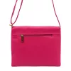 Luka 26-087 magenta női bőr oldaltáska, crossbody 25 x 20 x 4 cm