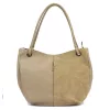 Luka 26-089 taupe női bőr válltáska 42 x 31 x 16 cm