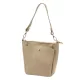 Luka 26-018 taupe női bőr válltáska oldalpánttal 21 x 20 x 11 cm
