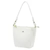 Luka 26-018 fehér női bőr válltáska oldalpánttal 21 x 20 x 11 cm