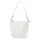 Luka 26-018 fehér női bőr válltáska oldalpánttal 21 x 20 x 11 cm
