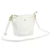 Luka 26-018 fehér női bőr válltáska oldalpánttal 21 x 20 x 11 cm