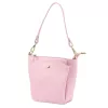Luka 26-018 rózsaszín női bőr válltáska oldalpánttal 21 x 20 x 11 cm