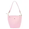 Luka 26-018 rózsaszín női bőr válltáska oldalpánttal 21 x 20 x 11 cm