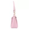 Luka 26-018 rózsaszín női bőr válltáska oldalpánttal 21 x 20 x 11 cm