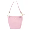 Luka 26-018 rózsaszín női bőr válltáska oldalpánttal 21 x 20 x 11 cm