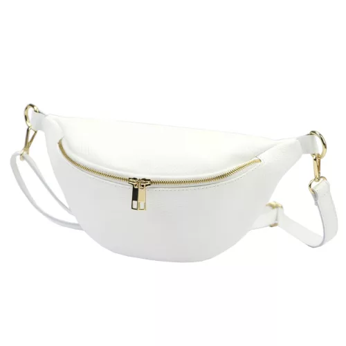 Luka 26-090 D fehér női bőr crossbody 33 x 15 x 11 cm