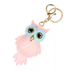 Florence BRE-9 OWL púder női bőr kulcstartó 9 x 6 x 2 cm