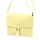 Luka 26-087 halvány sárga női bőr oldaltáska, crossbody 25 x 20 x 4 cm