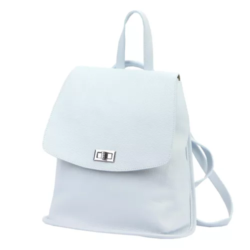 Luka 24-075 DOLLARO kék női marhabőr hátizsák 31 x 29 x 12 cm