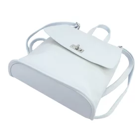   Luka 24-075 DOLLARO kék női marhabőr hátizsák 31 x 29 x 12 cm