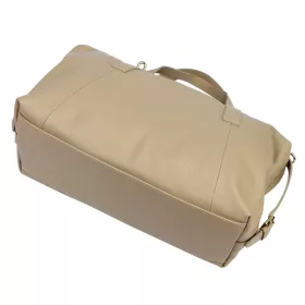   Luka 26-091 taupe női bőr kézitáska, utazótáska 47 x 28 x 17 cm