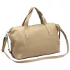 Luka 26-091 taupe női bőr kézitáska, utazótáska 47 x 28 x 17 cm