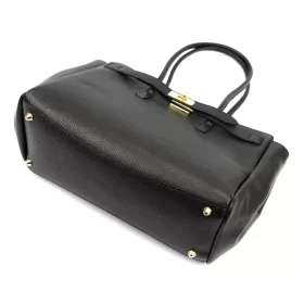   Camilla PREMIUM 10.004 fekete női bőr válltáska 37 x 24 x 14 cm