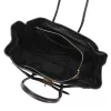 Camilla PREMIUM 10.004 fekete női bőr válltáska 37 x 24 x 14 cm