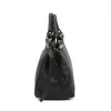 Camilla PREMIUM 10.008 fekete női bőr kézitáska, oldalpánttal 35 x 23 x 16 cm