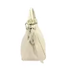 Camilla PREMIUM 10.008 bézs női bőr kézitáska, oldalpánttal  35 x 23 x 16 cm