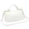 Camilla PREMIUM 10.008 DOLLARO fehér női bőr kézitáska 35 x 23 x 16 cm